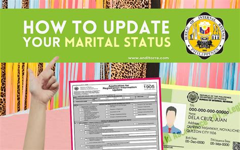 bir form 2305 online registration|How to Update your Marital Status with the BIR.